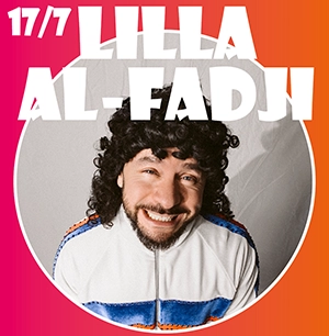 Lilla Al-Fadji uppträder på Sommarkalasets stora scen den 17 juli.