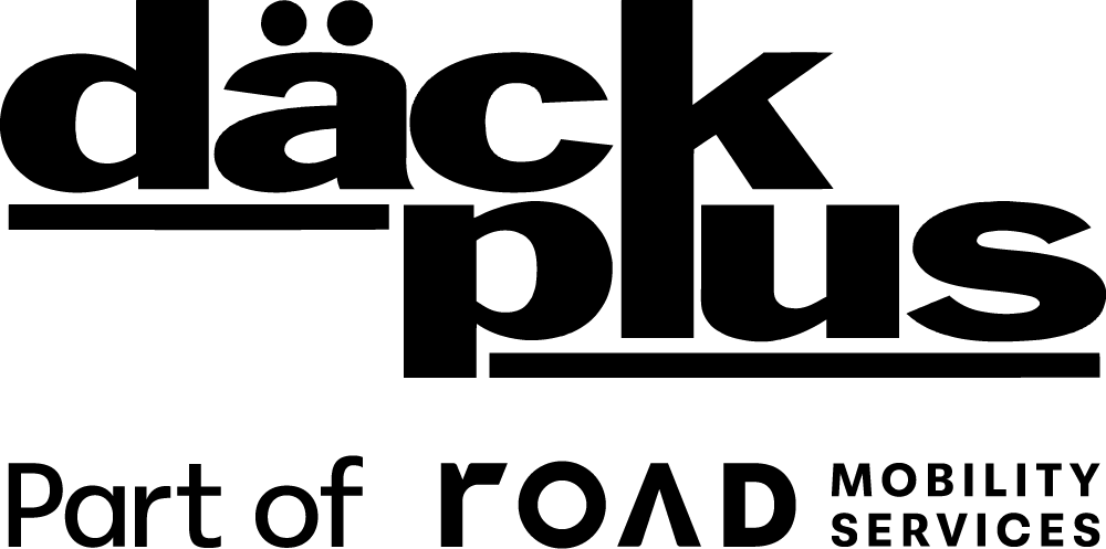 Logotyp för Däckplus, sponsor för Kalix Sommarkalas 2026.